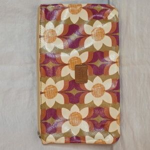 Fossil Multicolor Floral Cosmetic Bag